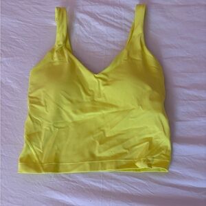 Lululemon Highlight Yellow Size 2 Align Tank